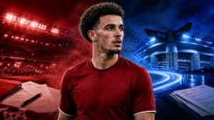 Curtis Jones between Liverpool and Inter as the Italian club renews its transfer pursuit