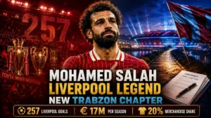 Mohamed Salah-inspired forward between Liverpool and Trabzonspor stadiums with 257 goals and contract details