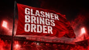 Nottingham Forest 2026/27 season preview featured image with a red flag waving above the City Ground and the headline Glasner Brings Order.